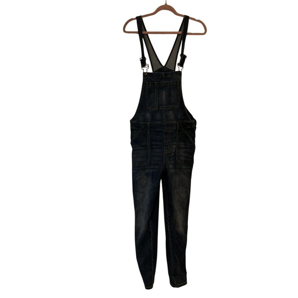 Gap sz M blue jean overalls II